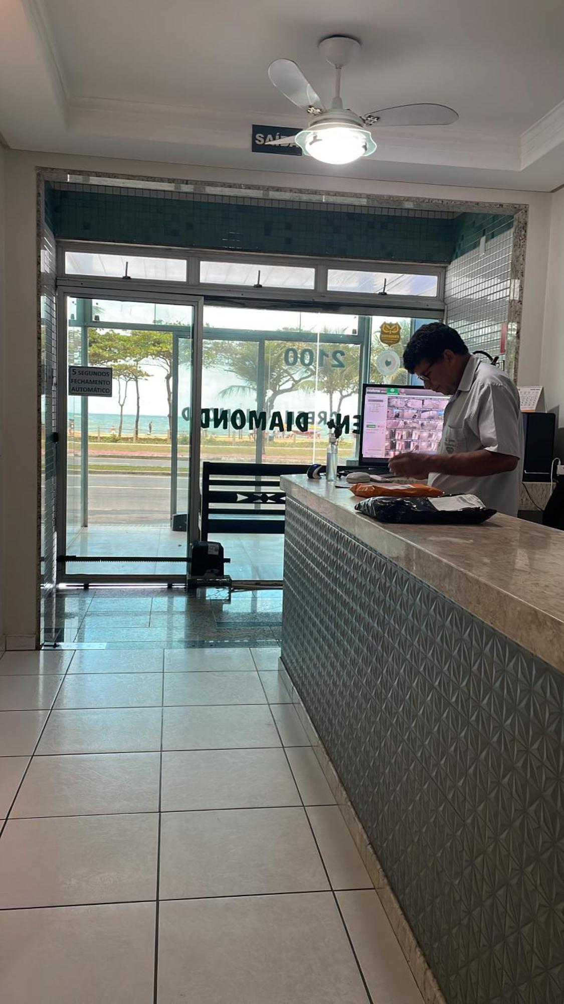 Flat Frente Mar Green Diamond Vila Velha  Εξωτερικό φωτογραφία